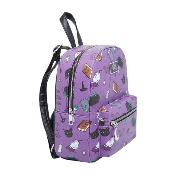 NWT! Disney Hocus Pocus Salem Sanderson Sisters Icons Mini Backpack - Picture 2 of 10